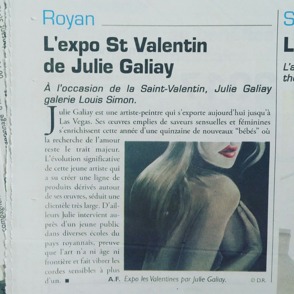 L'expo St Valentin de Julie Galiay